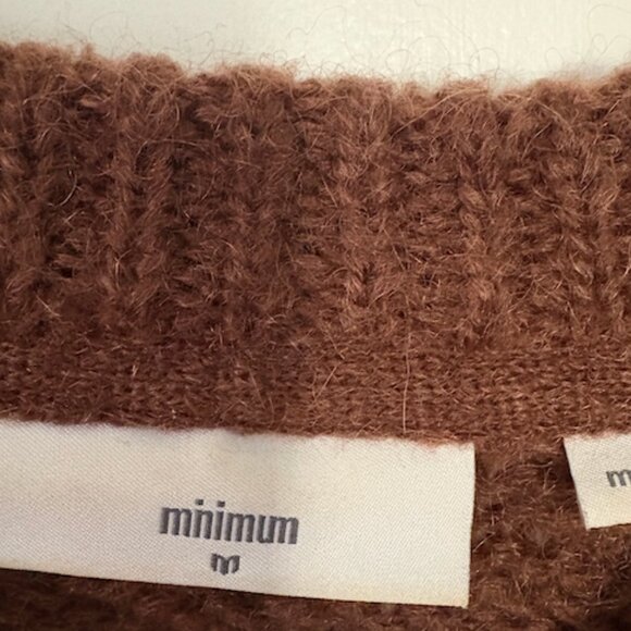 Womens Brown Minimum Sweater, size M - Picture 2 of 2